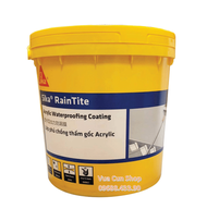 Chất chống thấm - Chống thấm sàn mái bê tông tường Sika Raintite Grey (20kg)