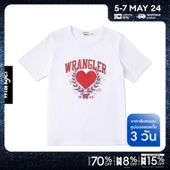 WRANGLER เสื้อยืดแขนสั้นผู้หญิง คอลเลคชั่น Legend Of Wrangler Regular รุ่น WR S124WTSSN07