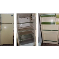 Used SHARP 2 doors fridge / refrigerator peti sejuk
