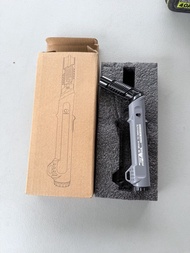 順豐到付OUTDOOR CAMPING AESTHETICS多功能打火機可直可彎曲  灰色戶外露營野炊可充氣打火器 燒炭 camping 防風長距離不是soto火機點小型火槍噴射火焰打火機 野外求生 