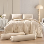 ZENTIA ชุดผ้าปู + ผ้านวม รุ่น Terra Collection ผ้าไมโครเท็กซ์ อ่อนโยนต่อผิว พร้อมความอบอุ่นกำลังดี [