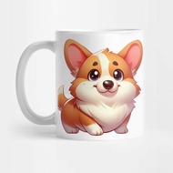 Cute Corgi Puppy Mug by Dmytro