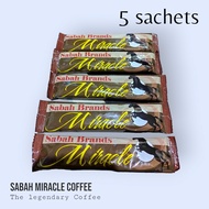 5sachets Sabah brand miracle coffee for men