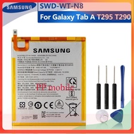 แบตเตอรี่ แท้ Originalเปลี่ยนแท็บเล็ตแบตเตอรี่SWD-WT-N8สำหรับSamsung GALAXY Tab A T295 T290แท้5100MA