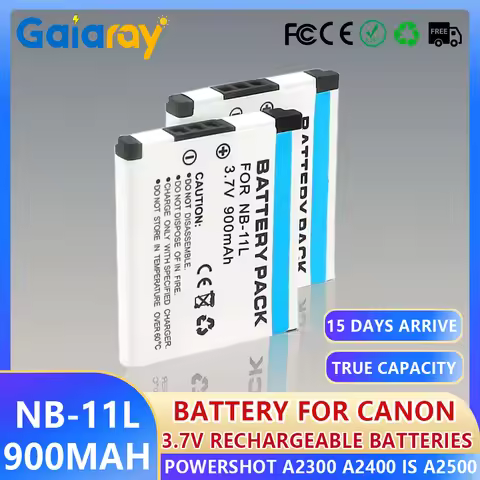 NB-11L NB11LH NB 11L 11LH Battery 900mAh For Canon PowerShot A2300 A2400 A2600 A3400 A3500 A4000 A40