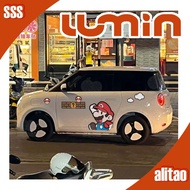 [READY] CHANGAN LUMIN Cartoon Body Sticker Car Sticker LUMIN Body Kit lumin changan lumin Car Decora