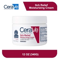 CeraVe Itch Relief Moisturizing Cream Dry Skin Itch Relief  12 oz. / 340g