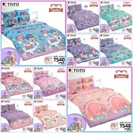 💎TeeBed💎 Toto ชุดผ้าปู (ขนาด 3.5/5/6 ฟุต) (ไม่รวมผ้านวม) โตโต้ ลิทเทิลทวินสตาร์ Little Twin Star TS2