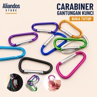 GANTUNGAN Keychain Carbiner key chain/ can be closed and open