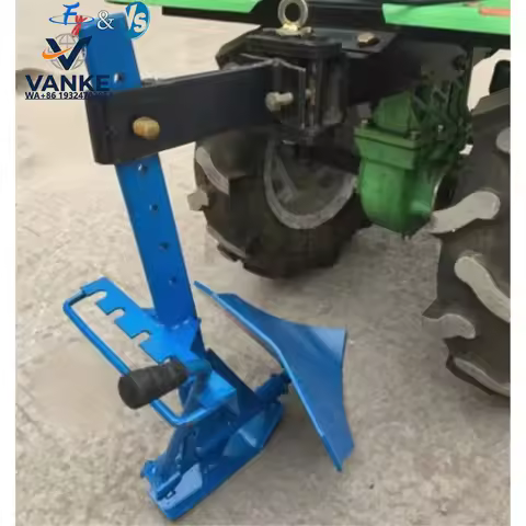 Agricultural Cultivator Parts Plough Disc Ridger Potato Ridger Plough Farm Land Walking Tractor with