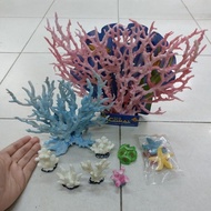 Artificial Stone Coral Aquarium Ornament Fish Tank Decoration Batu Karang Hiasan Bekas Ikan
