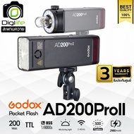 Godox Flash AD200ProII 200W TTL HSS Pocket Flash - รับประกันศูนย์ Godox Thailand 3ปี( AD200Pro II )