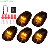 moonlightyaa Cab Roof Marker Lights 12 LED Amber  Clearance Running Lights for F150 F250 F350 F450 F