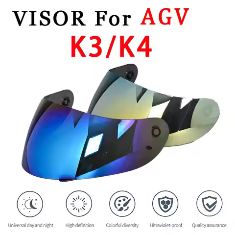Motorcycle Helmet Full Face Shield Visor Lens Shield FOR AGV K3 K4 Motocross Helmet Motorbike Helmet