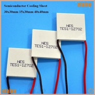 ELAINE Refrigeration Plate, 15x30mm 40x40mm Semiconductor Cooling Sheet,  TEC1-12702 TES1-07102 5 St