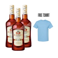 Alfonso Light 1L Tripack with Free Tshirt