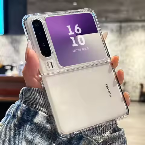 Hard PC Phone Case For Huawei Pura X Max Transparent Back Cover for Huawei PuraX PuraXMax Protective