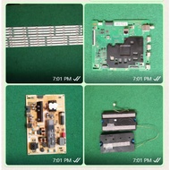 Samsung UA58TU7000K 58" TV MAIN BOARD, POWER SUPPLY, SPEAKER AND BACKLIGHTS