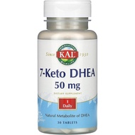 KAL 7 Keto DHEA 50mg, 30 Tablets