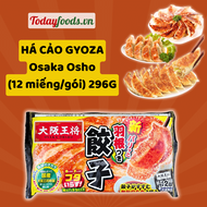 (CHỈ GIAO HCM) Bánh Gyoza Osaka Osho Nhật Bản (12 miếng/gói) 296G (Đông Lạnh) | Ngon giòn rụm