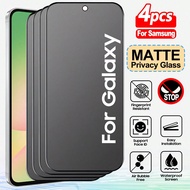 [4 miếng] Miếng dán màn hình riêng tư AG mờ tương thích với Samsung, tương thích với Samsung Galaxy 