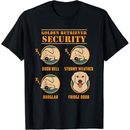 Golden Retriever Shirt Golden Retriever Security Funny Dog Gift Unisex T-Shirt