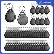 DBM.HOME-50Pcs T5577 Writable 125kHz RFID Key Fob Proximity ID Card Token Tag 125khz RFID Writable R