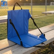 Gazechimp Stadium Cushion with Backrest Foldable Portable Bleacher Seat Padded Bleacher Chair Carryi