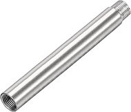 Shower Head Extension Arm Stainless Steel, 1/2 PT Male to 1/2 PT Female Thread, 200mm Length Cast Pi