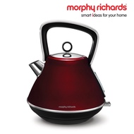 Morphy Richards stainless steel Traditional Red Kettle