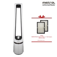 Mistral Blade Free Fan with Air Purifier MBFAP500 (Free Extra Hepa Filter 2pcs)