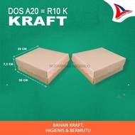 (100 PCS) A20 Box = R10k Kraft 310gr - 330 Gr - 350 Gr Rice Cake Box/ Rice Box/