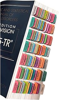 Laminated Book Tabs for Diagnostic and Statistical Manual of Mental Disorders, Text Revision Dsm-5-t