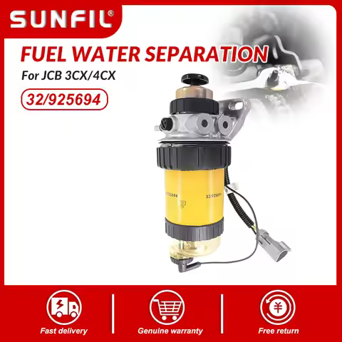 Fuel Water Separation With Hand Pump 32/925694 FS1069 TS3142 BF7956-D Fuel Filter For JCB 3CX/4CX Ex