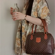 《初。Vintage》 Celine 凱旋門老花波士頓包