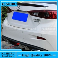 For Mazda 3 Axela 2014-2017 ABS Rear Bumper Diffuser Bumpers Protector Bumper Guard Protector Skid P