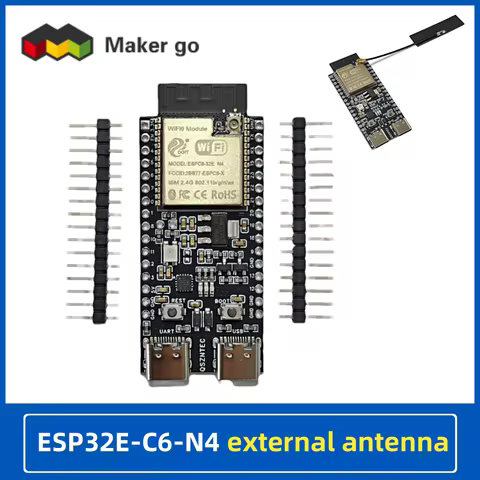 ESP32-C6 USB for CP2102 carry ESP32-C6 N4 Wi-Fi 6 BLE Zigbee Thread Development Board ESP32-C6