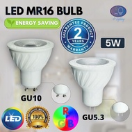 [NEW] MR16 GU10 GU5.3 RGB 5W LED EYEBALL BULB WITH REMOTE CONTROL SPOTLIGHT COLOUR BULB LIGHT LAMP M