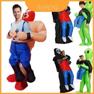 Green/black/beige Unique Inflatable Costume Azrael/wrestler/et