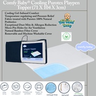 Comfy Baby Purotex Mattress Playpen Topper / Cooling Memory Foam Topper (71 x 104 x 3cm)