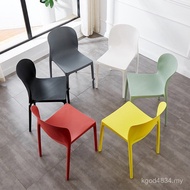 Milk Tea Shop Restaurant Influencer Dining Table Plastic Modern Simple Adult Eating Back Chair Dinin
