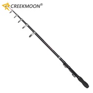 Telescopic Fishing Rod Spinning Baitcasting Rods Carbon Fiber Salt Water Ultralight Mini Carp Fishing Pole Feeder Pole 1.5M