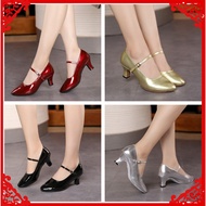New Modern Women Dance Shoes Ballrom Dance Shoes With Suede Sole 5.5cm Heels