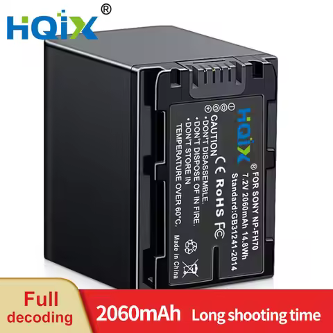 HQIX for Sony DCR-DVD103 DVD108 DVD202 DVD308 DVD508 DVD608 DVD610 DVD650 DVD708 DVD808E DVD710 Came