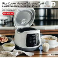 *** Tefal Rice Cooker Easy Rice Compact RK730 Inner Pot Round Power 600watt Capacity 1L