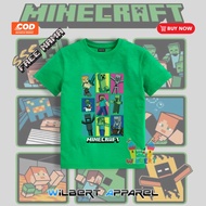 Minecraft Children's T-shirt / Minecraft Children's T-shirt Free Name