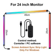 Smart Ambient TV Lighting PC Display Sync LED Strip Monitor Backlight DIY Party Atmosphere Light Syn