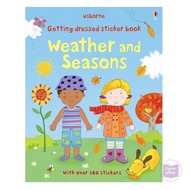 Usborne Sticker Book - Getting Dressed Sticker Book: Weather &amp; Seasons