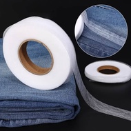 (1roll) 80M+/- Fusible Tape/ Double Sided Glue Tape/ Gam Lencana/Iron-On Fabric Tape 10mm,15mm,20mm,