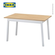 IKEA PINNTORP Meja Makan Minimalis Cokelat/Putih125x75 cm